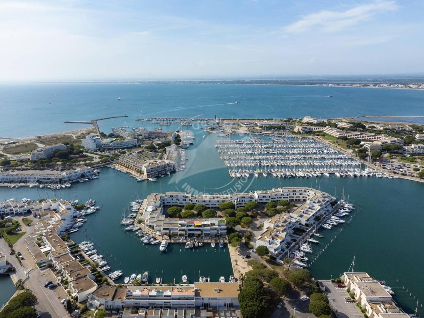 As9557 - Studio Vue Sur La Mer Avec Parking Prive Proche Centre Ville Le Grau-du-Roi Exterior foto